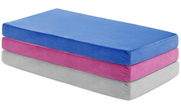 kids red and blue foam mattress