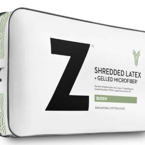 Shredded latex Gelled Microfiber pillow