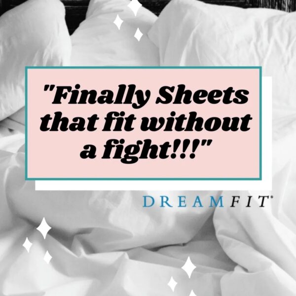 Dreamfit Bedsheet, perfect fit