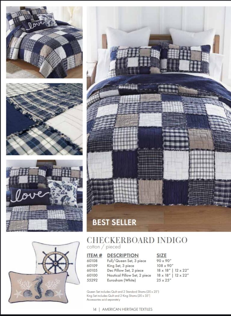 Checkerboard Indigo
