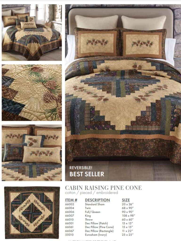 Cabin Raising Pine Cone