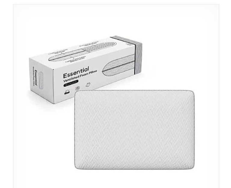 Essential Ventilated Foam Pillow by MLILY